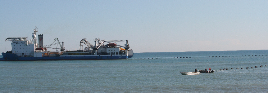 enlace entre Valencia y Mallorca, 237 km de línea en corriente continua. Cable Prysmian submarinos